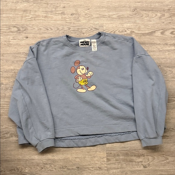 Disney Sweaters - Disney Mickey Mouse Gray Sweatshirt
